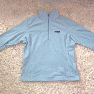 Patagonia - Light Blue Fleece 1/4 zip